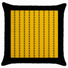 Digital Stars Throw Pillow Case (black) by Sparkle