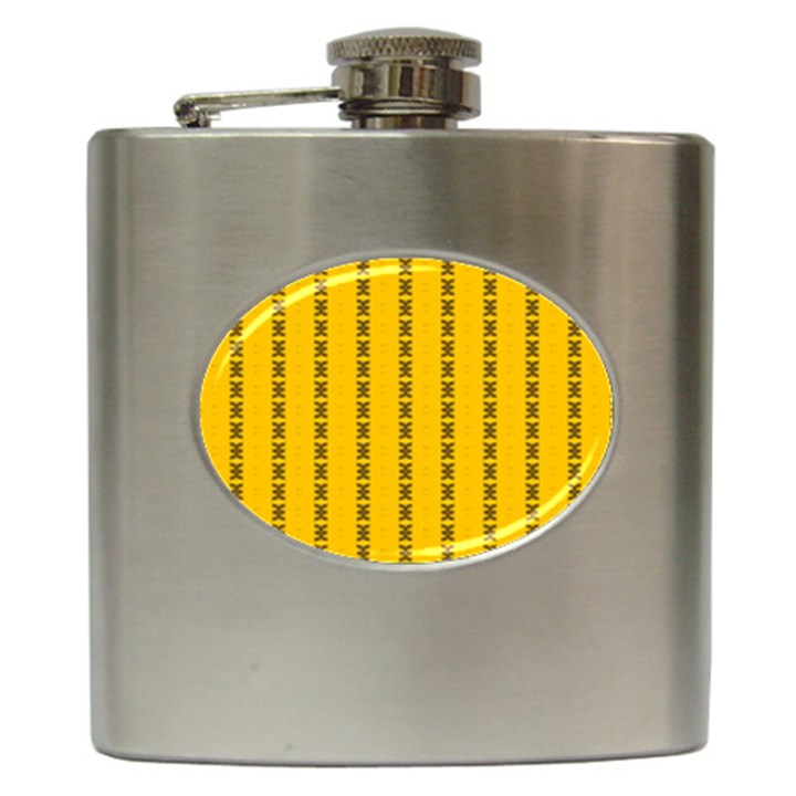 Digital Stars Hip Flask (6 oz)