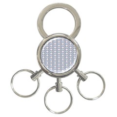 Digital Stars 3-ring Key Chain