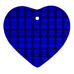 Digital Illusion Heart Ornament (two Sides) by Sparkle