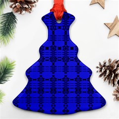 Digital Illusion Christmas Tree Ornament (two Sides) by Sparkle