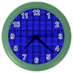 Digital Illusion Color Wall Clock Front