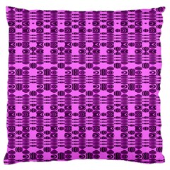 Digital Violet Large Flano Cushion Case (two Sides)