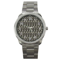 Digital Mandale Sport Metal Watch by Sparkle