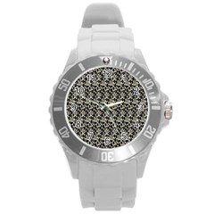 Digital Mandale Round Plastic Sport Watch (l) by Sparkle