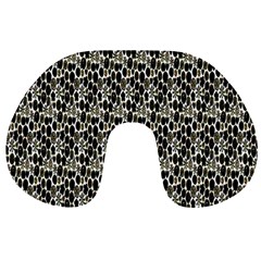 Digital Mandale Travel Neck Pillow by Sparkle