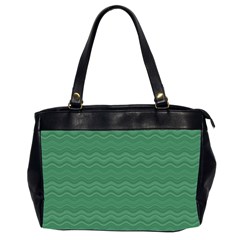 Digital Waves Oversize Office Handbag (2 Sides) by Sparkle