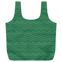 Digital Waves Full Print Recycle Bag (xxxl) by Sparkle