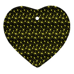 Digital Mandale Heart Ornament (two Sides) by Sparkle