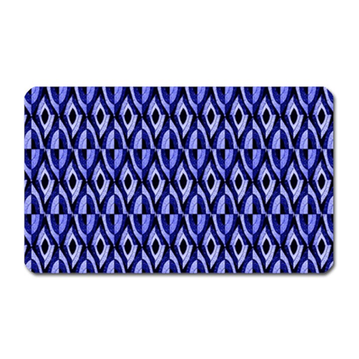 Blue Diamonds Magnet (Rectangular)