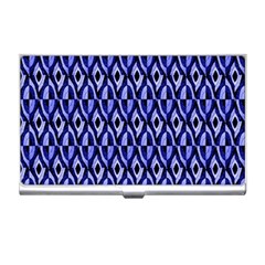 Blue Diamonds Business Card Holder by Sparkle