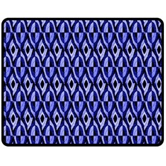 Blue Diamonds Fleece Blanket (medium)  by Sparkle