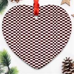 Red Sparks Heart Ornament (two Sides) by Sparkle