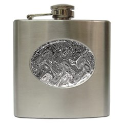 Grey Glow Cartisia Hip Flask (6 Oz) by Sparkle