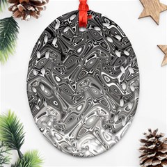 Grey Glow Cartisia Ornament (oval Filigree) by Sparkle