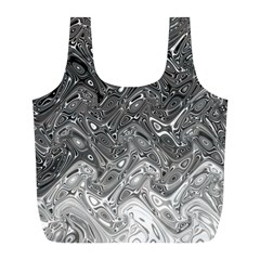 Grey Glow Cartisia Full Print Recycle Bag (l) by Sparkle