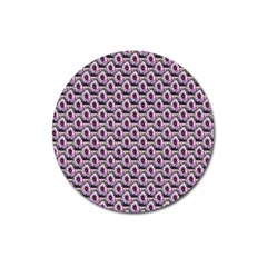 Flowers Pattern Magnet 3  (Round)