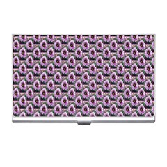 Flowers Pattern Business Card Holder