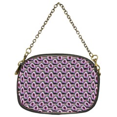 Flowers Pattern Chain Purse (One Side)