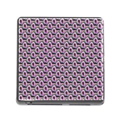 Flowers Pattern Memory Card Reader (Square 5 Slot)