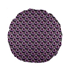 Flowers Pattern Standard 15  Premium Round Cushions