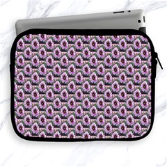 Flowers Pattern Apple iPad 2/3/4 Zipper Cases