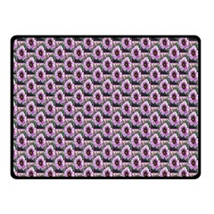 Flowers Pattern Double Sided Fleece Blanket (Small) 