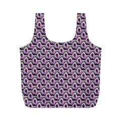 Flowers Pattern Full Print Recycle Bag (M)