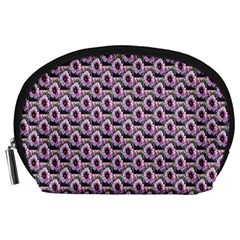 Flowers Pattern Accessory Pouch (Large)