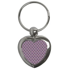 Flowers Pattern Key Chain (heart)