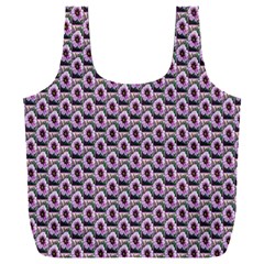 Flowers Pattern Full Print Recycle Bag (XXXL)