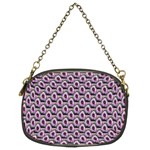 Flowers Pattern Chain Purse (Two Sides) Front