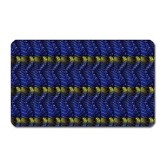 Blue Illusion Magnet (rectangular) by Sparkle