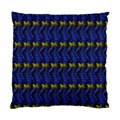 Blue Illusion Standard Cushion Case (two Sides) by Sparkle