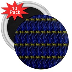 Geometric Balls 3  Magnets (10 Pack)  by Sparkle