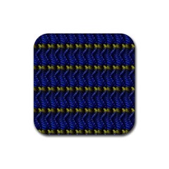 Geometric Balls Rubber Coaster (square)  by Sparkle