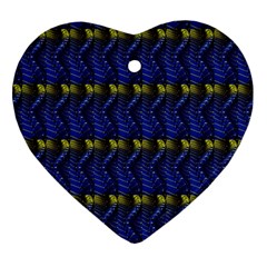 Geometric Balls Heart Ornament (two Sides) by Sparkle