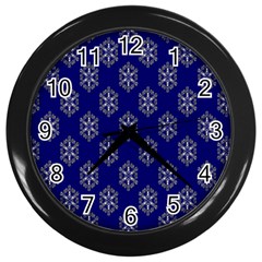 Madalefolowers Wall Clock (black)