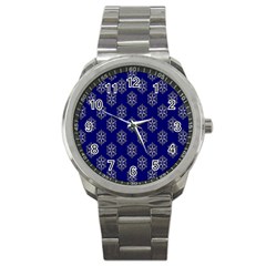 Madalefolowers Sport Metal Watch by Sparkle