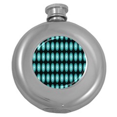 Mandala Pattern Round Hip Flask (5 Oz) by Sparkle