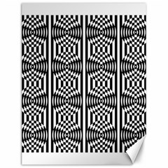 Optical Illusion Canvas 12  X 16  by Sparkle