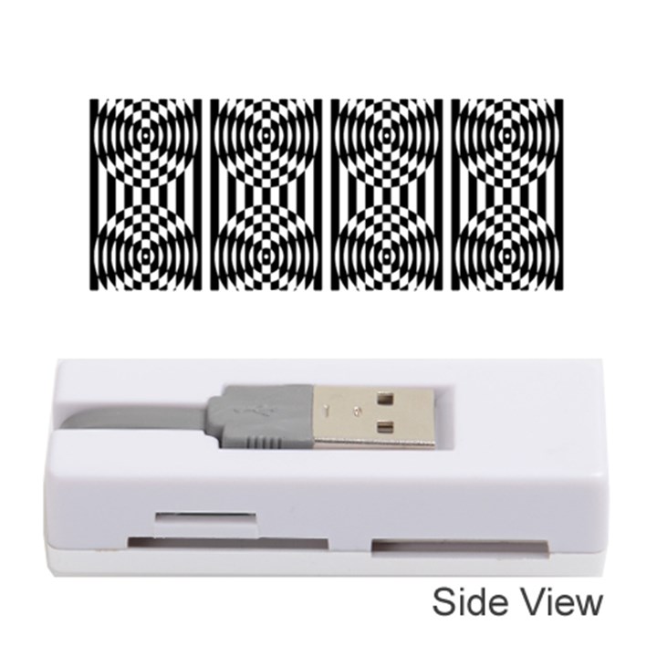 Optical Illusion Memory Card Reader (Stick)