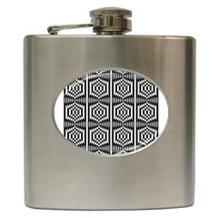 Mandala Pattern Hip Flask (6 Oz)