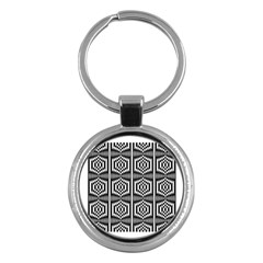 Mandala Pattern Key Chain (round) by Sparkle