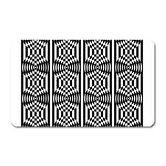 Mandala Pattern Magnet (rectangular) by Sparkle