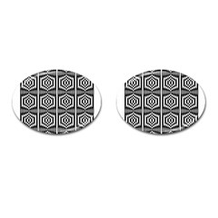 Mandala Pattern Cufflinks (oval) by Sparkle