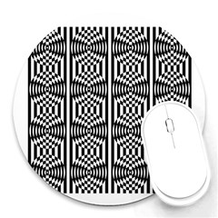 Optical Illusion Round Mousepads by Sparkle