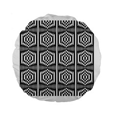 Mandala Pattern Standard 15  Premium Flano Round Cushions by Sparkle