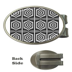 Optical Illusion Money Clips (oval)  by Sparkle