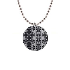 Optical Illusion 1  Button Necklace by Sparkle